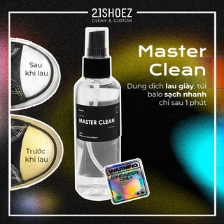 [LAU LÀ SẠCH] Nước Lau Giày Sạch Nhanh "Master Clean" - Vệ Sinh Giày Siêu Tốc