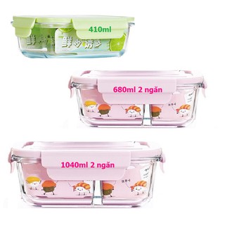 hộp đựng cơm - hộp đựng cơm thủy tinh