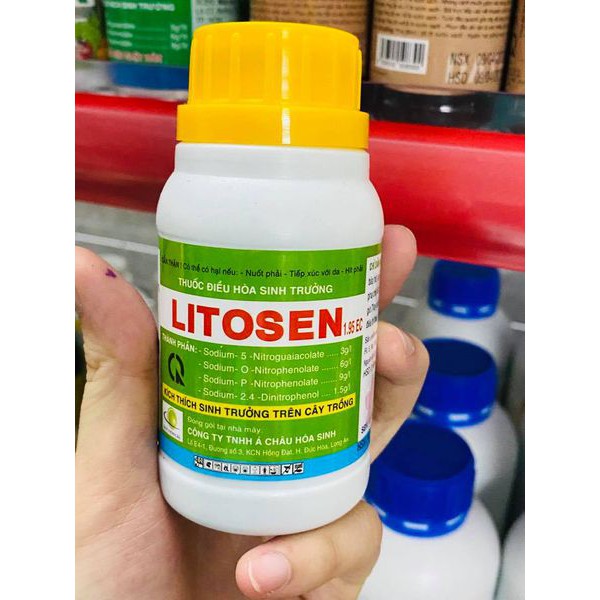 LITOSEN 1.9EC Là chất điều tiết sinh trưởng cho cây trồng trong mọi giai đoạn chai 100ml