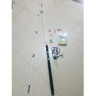 Bộ cần câu cá siêu bạo lực shimano máy 7000 full phụ kiện