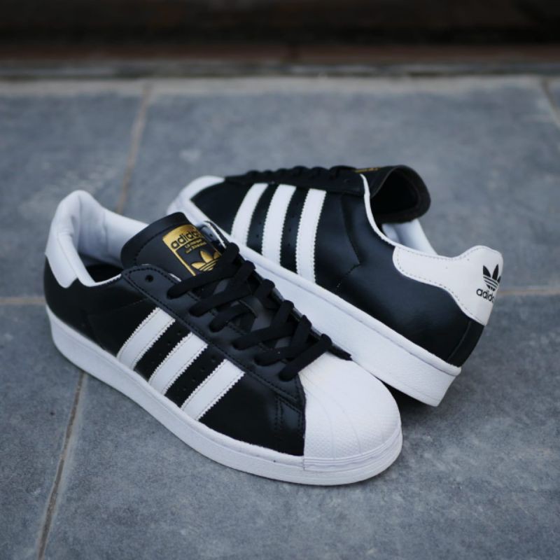 Giày Thể Thao Adidas Superstar 80s Màu Trắng Đen