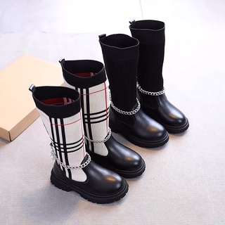 Boot Bé Gái Cao Cổ Cá Tính