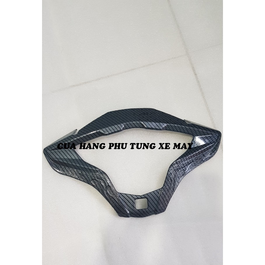 Ốp viền đồng hồ cho xe Air Blade 2016 - 2019 cacbon