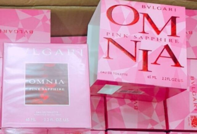 Nước hoa bvlgari Omnia Pink Sapphire ADT  65ml mẫu hộp tròn