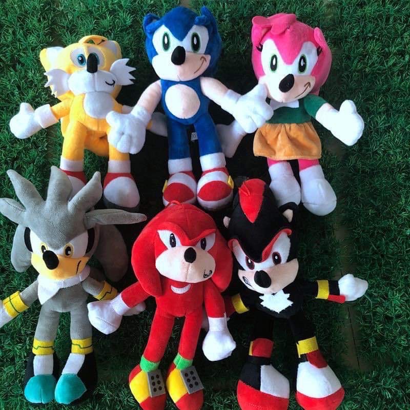 Thú Bông SONIC Siêu Tốc bộ 6 màu