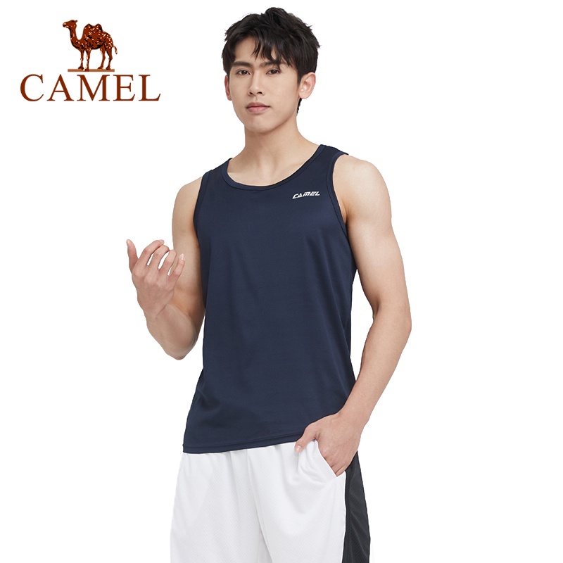 Áo thun thể thao CAMEL J1S293112 nhanh khô thời trang hè cho nam