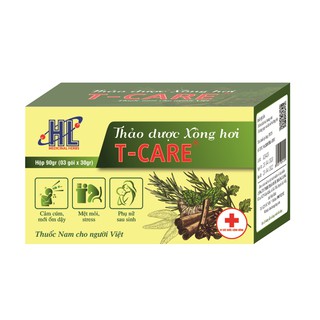 Thảo dược Xông hơi T-Care 90gr (Giải cảm, hạ sốt, giải độc cho người mới ốm dậy, mệt mỏi, phụ nữ sau sinh)