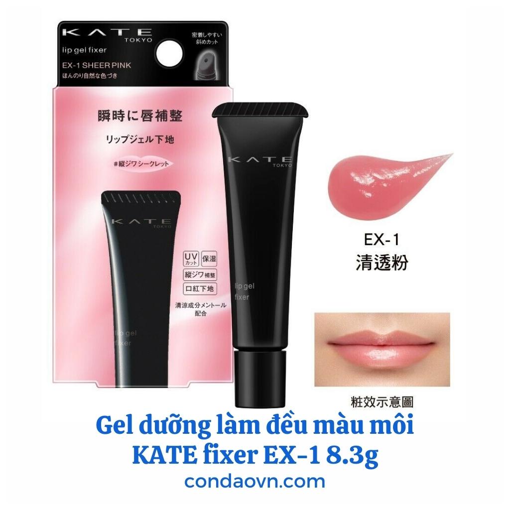 Son dưỡng môi KATE fixer EX-1 dạng gel làm đều màu 8.3g