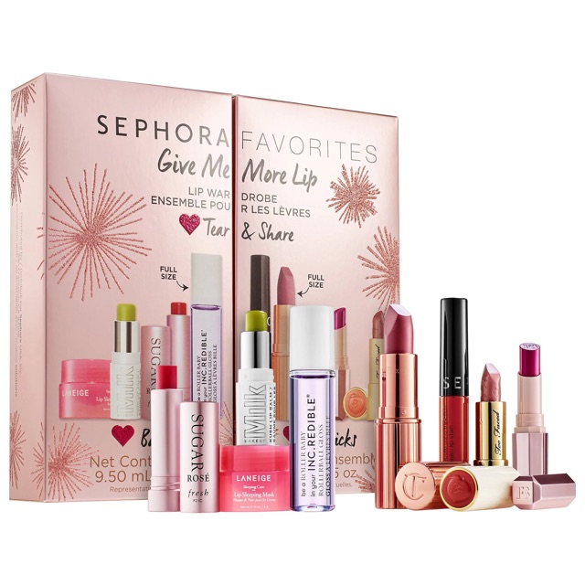 (Sẵn) Tách Set Son Sephora Favorites Give Me More Lip