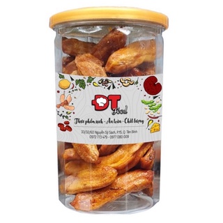 Chuối sấy dẻo Đà Lạt ngon hộp 500g