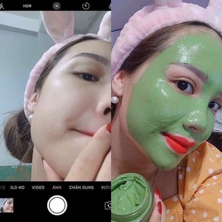 mặt nạ bùn Matcha mask laikou