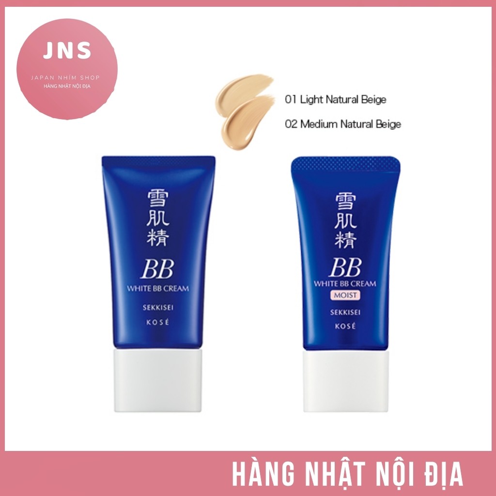 Kem nền chống nắng BB Kose Cream Sekkisei White BB Cream (30g)