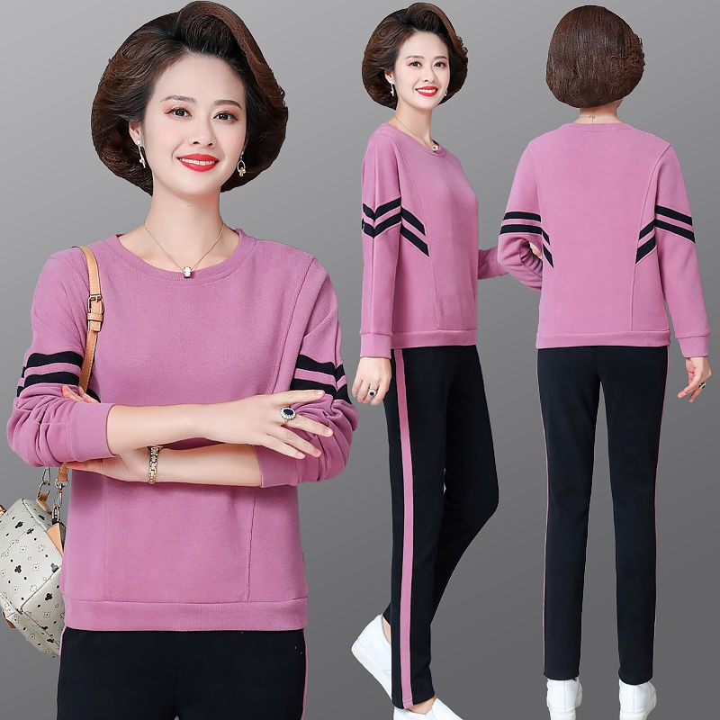 Bộ Đồ Vest Dáng Rộng Thời Trang Xuân Thu Cho Phụ Nữ Trung Niên 40-50 Tuổi | BigBuy360 - bigbuy360.vn