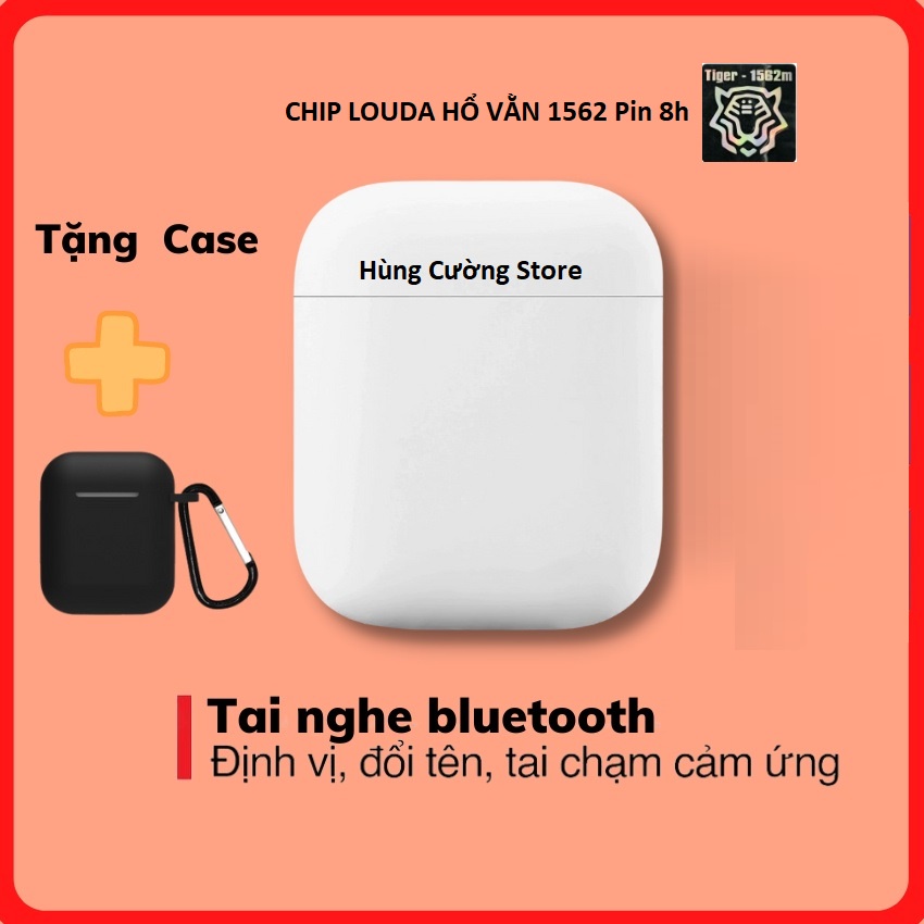 Tai nghe bluetooth Thế Hệ 2 Chip Louda 1562E Pin 8h Kết Nối không dây Full Chức Năng Bass Mạnh