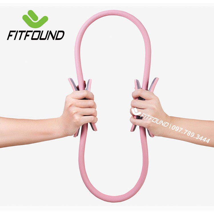 Magic Circle -Vòng tập yoga pilates ring cao cấp - Dụng cụ tập tay vai đùi cơ bụng mông đa năng