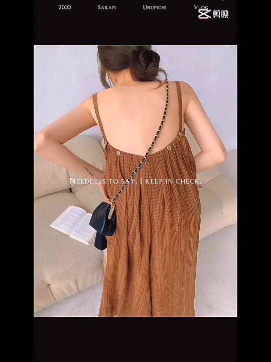 Bộ Áo Liền Quần Hai Dây Dáng Rộng Thời Trang Mùa Hè Chất Lượng Cao Năm 2023 | BigBuy360 - bigbuy360.vn