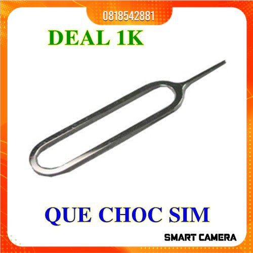 [Deal 1K Hot ] QUE CHỌC SIM INOX - CÂY CHỌC SIM INOX