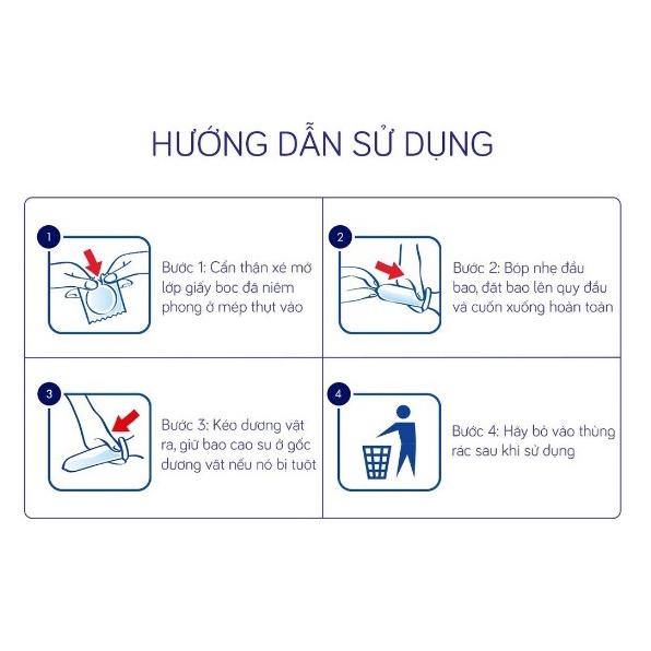 [ CHÍNH HÃNG ] - Bao cao su OK / Bao cao su Việt Nam chất lượng cao ,hương bạc hà, hộp 3 chiếc