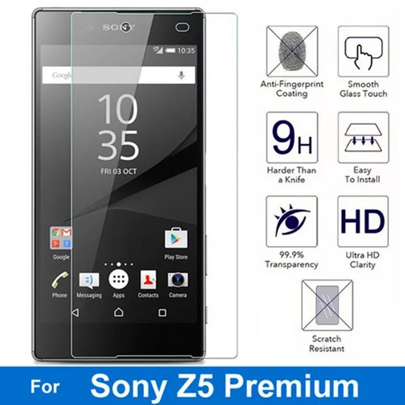 Kính Cường Lực Chống Trầy Cho Sony Xperia Z5 Premium E6833 E6883 E6853 So-03h Sony Z5 Plus 5.5 Inch