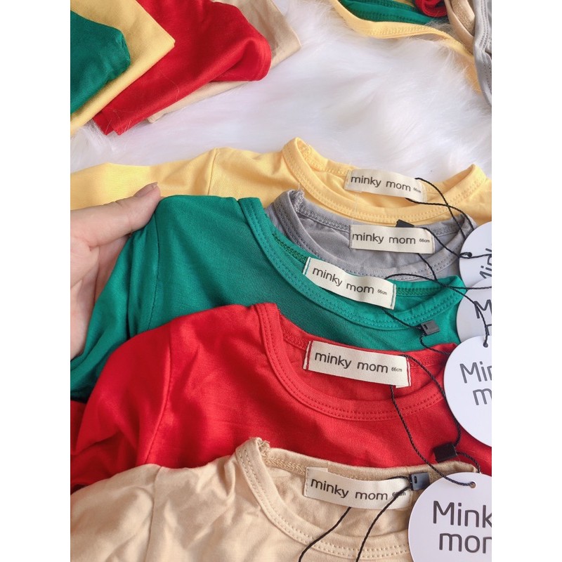 Bộ Minky Mom Cho Bé 💖 Bộ Mũ Tai Thỏ Minky Mom Cho BéTrai Bé Gái - Chất Thun Lạnh Cao Cấp Siêu Mềm Mịn Mát