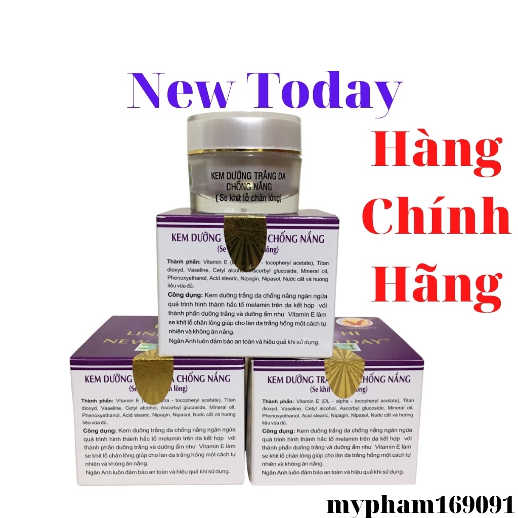 Kem  dưỡng trắng da chống nắng 12g.