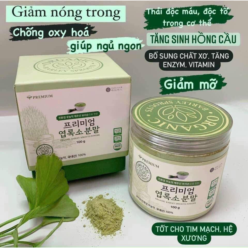 Bột Diệp Lục Thượng Hạng JeJu