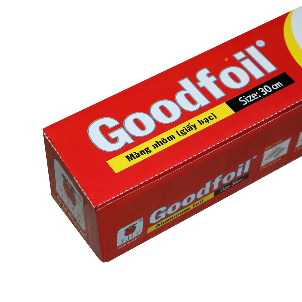Giấy bạc nướng Goodfoil GF30-75 dài 75m rộng 30cm dày chất lượng khối lượng 2kg