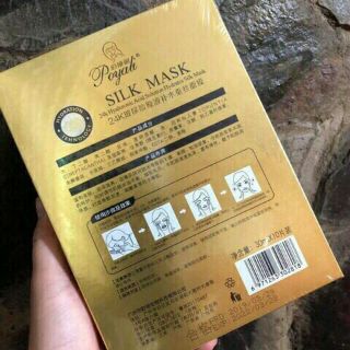Hộp 10 Mặt nạ Vàng lụa siik 24k Q2