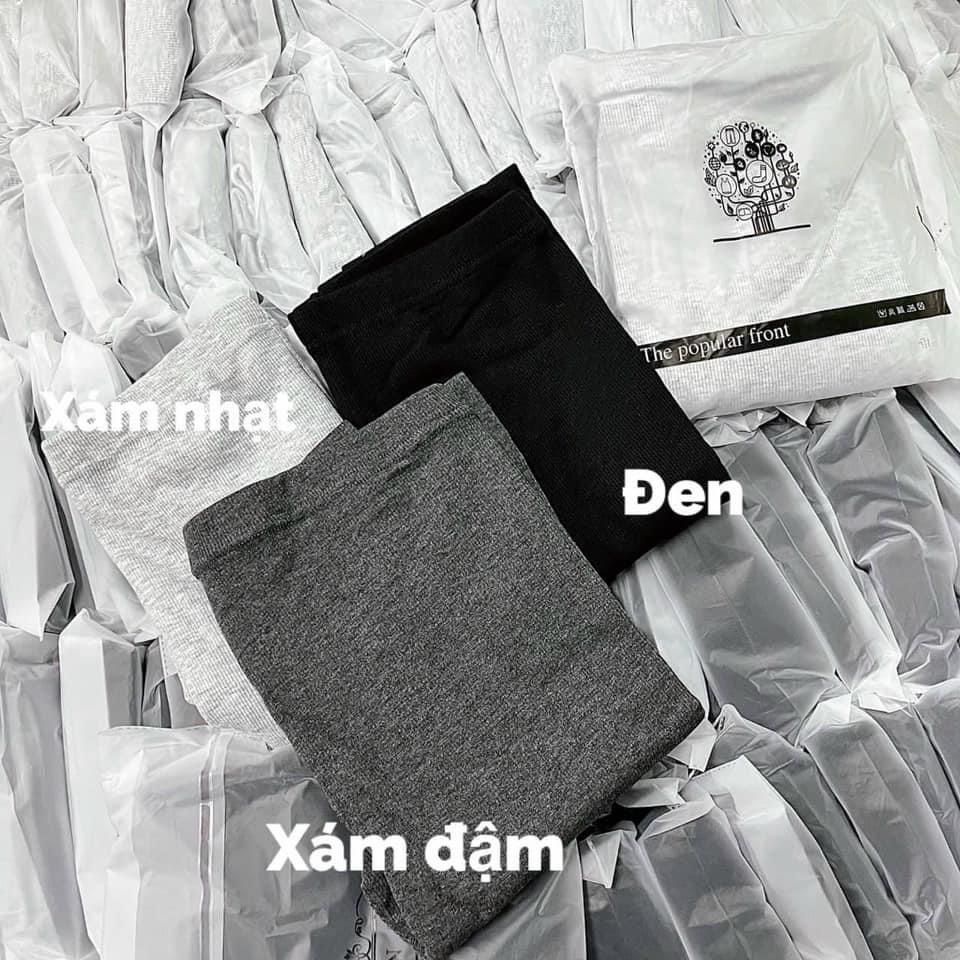 XẢ QDN19 - QUẦN LEGGING TĂM 3 MÀU CHO NỮ