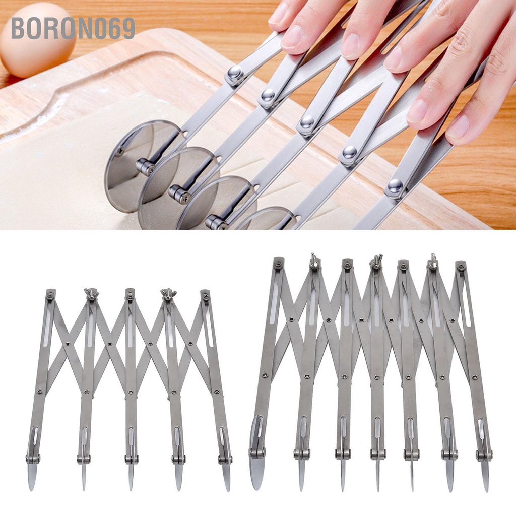 Máy cắt bánh ngọt bằng thép không gỉ Đa chức năng An toàn chính xác Cắt bột cho Pizza quy Pie Boron069
