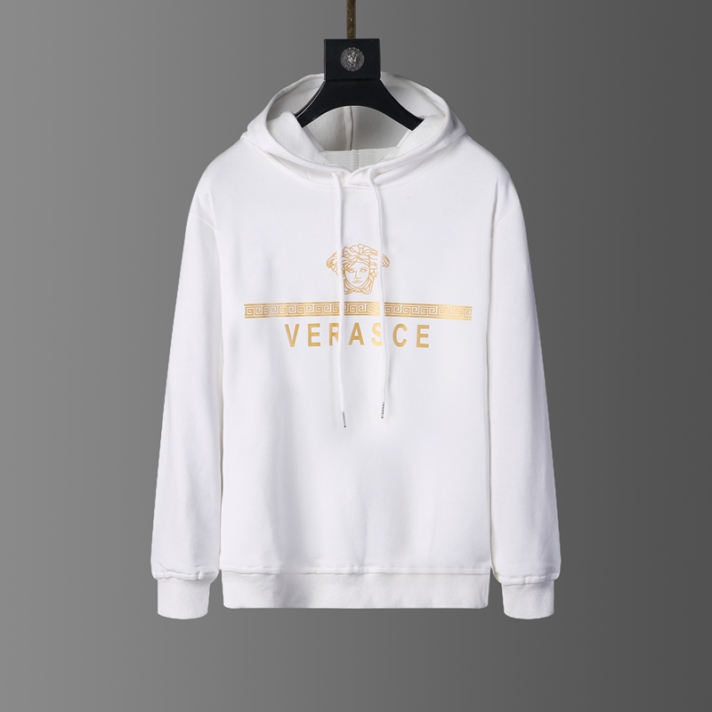 VERSACE Áo Hoodies Versace Tay Dài Thiết Kế Đơn Giản Thoải Mái | BigBuy360 - bigbuy360.vn