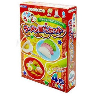 Bộ đồ chơi đất nặn bằng bột gạo mẫu "tạo hình mỳ ý, sủi cảo" gincho