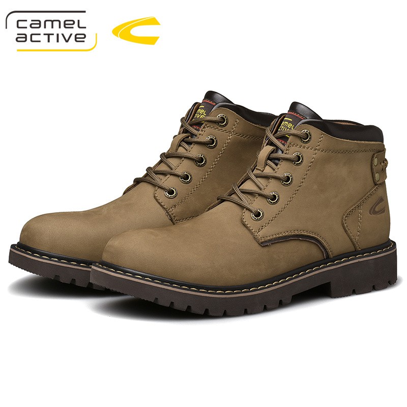 Giày Da Bò Nhập Khẩu Camel Active Cao Trên Mắt Cá, Mã Số BC19518A