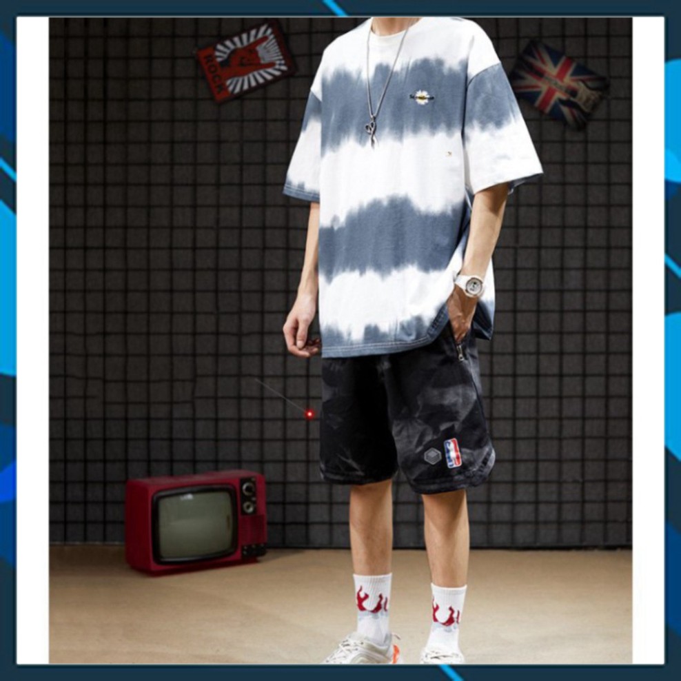 Áo Thun Tay Lỡ Form Rộng Phối Màu In Hoa Cúc Siêu Hot🍁 Unisex nam nữ đều mặc được | BigBuy360 - bigbuy360.vn