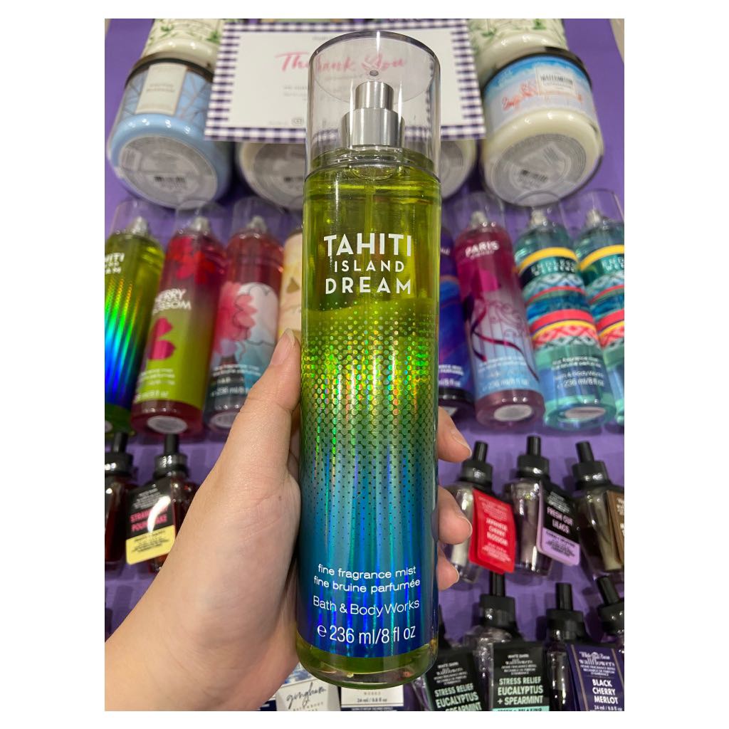 Xịt Thơm Mịn Da Lưu Hương Toàn Thân Bath &amp; Body Works - Tahiti Island Dream-Mẫu Thử 30ml/50ml ᴘʜᴀɴᴅɪᴇᴍᴍʏ997 Ⓡ