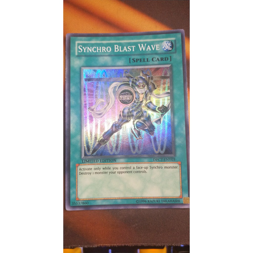 [Thẻ bài Yugioh TCG] Synchro Blast Wave - DPCT-ENY03 - Super Rare