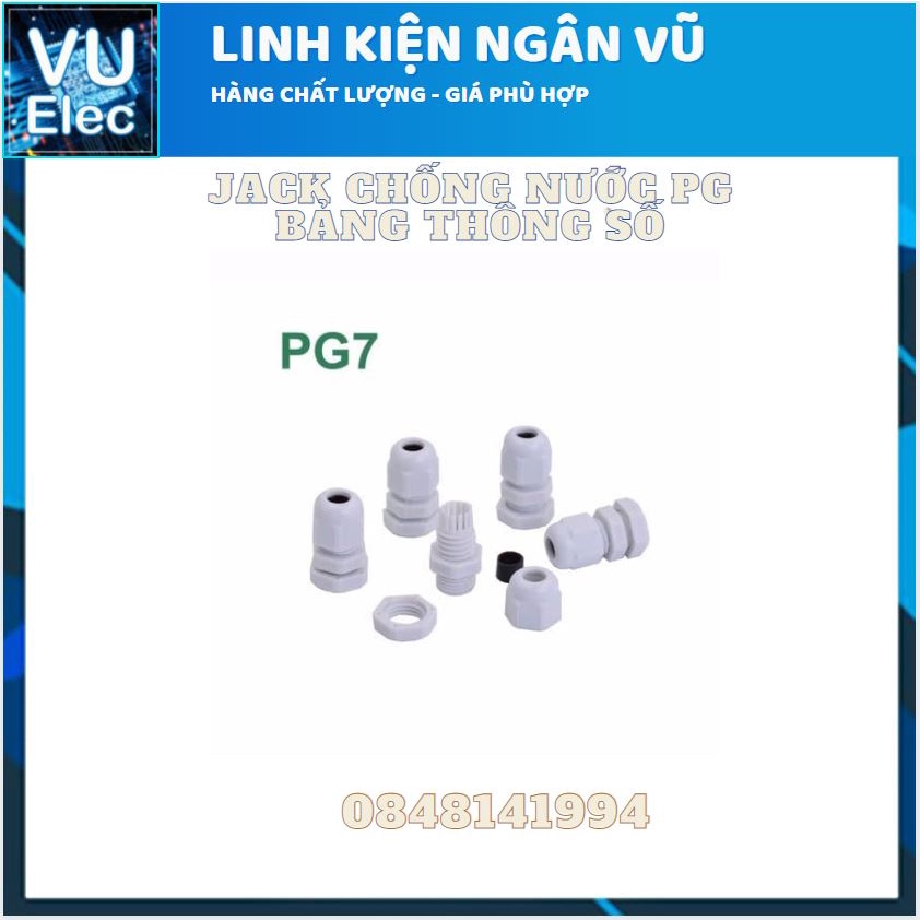 Jack Chống Nước PG7-PG9