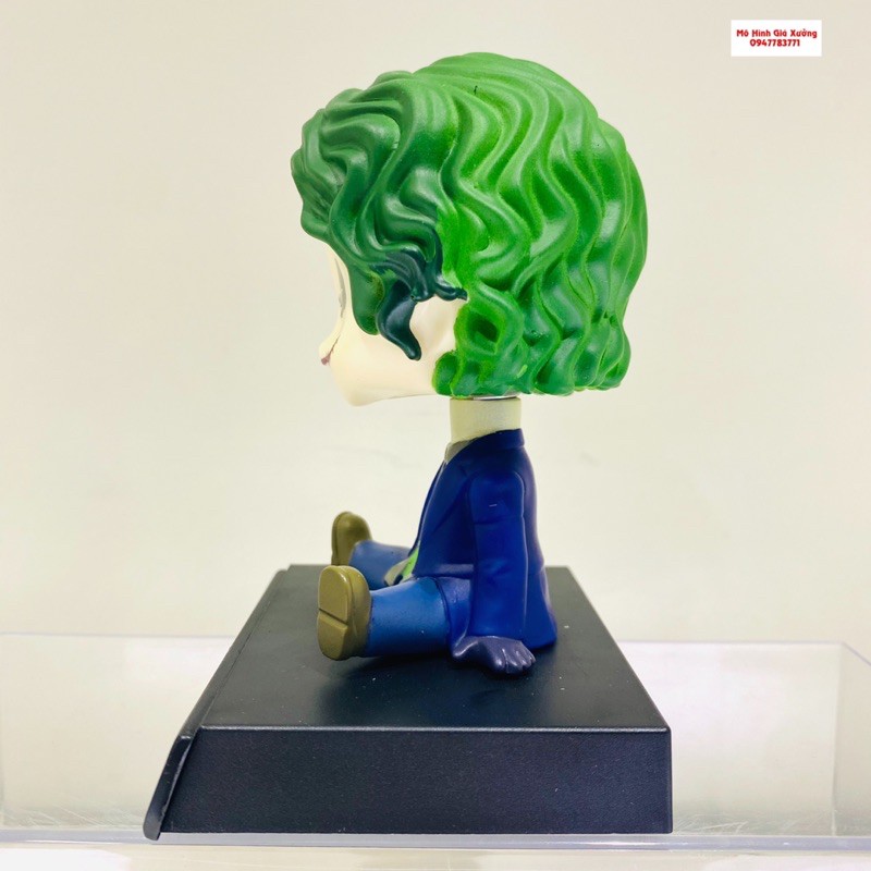 🔥 Mô Hình Joker Chibi  lắc đầu - Trang trí taplo ô tô - Trang trí bàn học bàn , bàn  làm việc  - Kê Điện Thoại - Figure