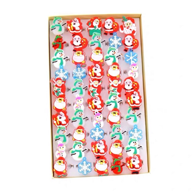 Nhẫn hallowen Noel phát sáng quà tặng cho trẻ em