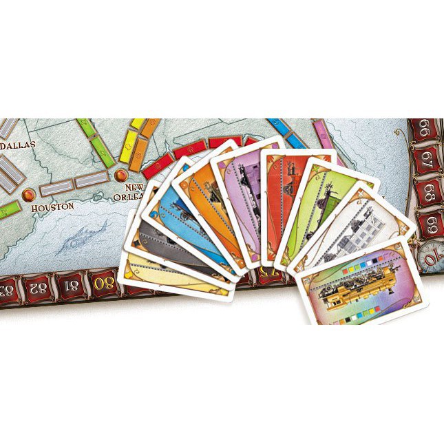 Đồ Chơi Board Game Ticket to Ride US Bản Đồ Nước Mỹ Tiếng Anh Chuẩn Quốc Tế