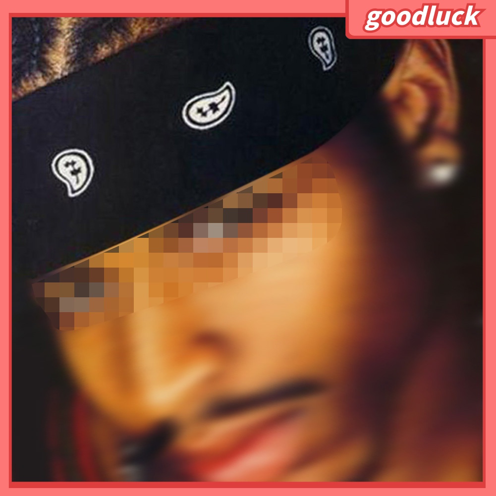 Khăn Bandana Hình Vuông Phong Cách Hip Hop Chống Mồ Hôi Cho Nam Và Nữ