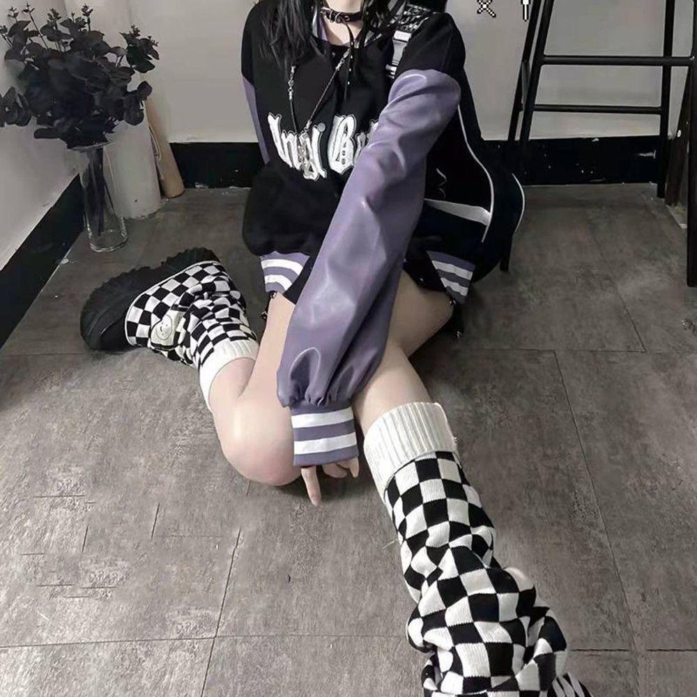 Vớ Ống Rộng Giữ Ấm Chân Kiểu Lolita Ngọt Ngào WMES15H Y2k Cho Nữ