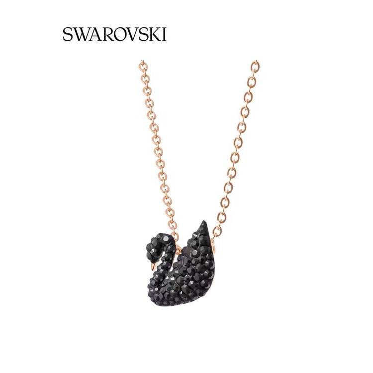 FREE SHIP Dây Chuyền Nữ Swarovski ICONIC SWANThiên nga đen nhỏ Necklace Crystal FASHION cá tính Trang sức trang sức đeo THỜI TRANG