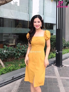 Đầm tay phồng