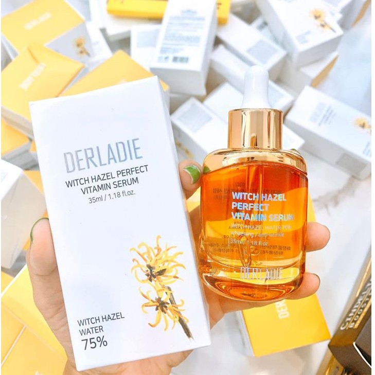 Tinh chất giảm mụn Derladie Witch Hazel Perfect Vitamin Serum