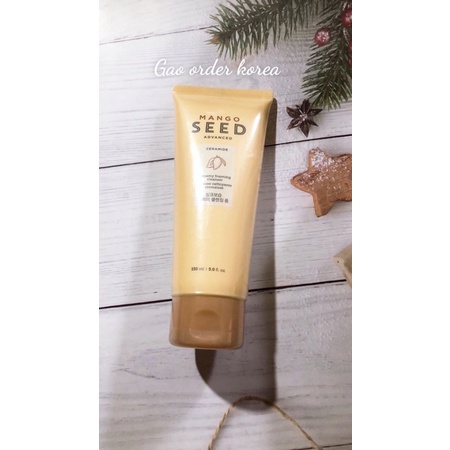 SỮA RỬA MẶT XOÀI MANGO SEED ADVANCED CREAMY FOAMING CLEANSER 150ML