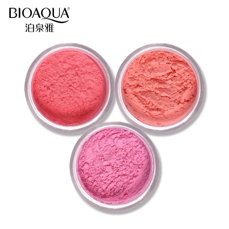 Phấn má hồng Bioaqua 3 màu dùng để trang điểm làm đẹp | BigBuy360 - bigbuy360.vn