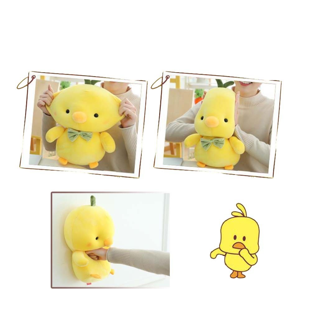 Gấu bông nhỏ gà con đáng yêu thú ôm nhồi bông mini siêu cute quà tặng cho bé size 20cm