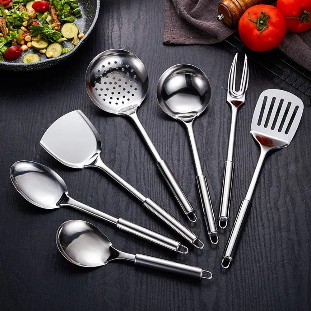 SHOUKEY Muỗng Ăn Súp / Súp Thiết Kế Mới Dùng Khi Đi Cắm Trại Ngoài