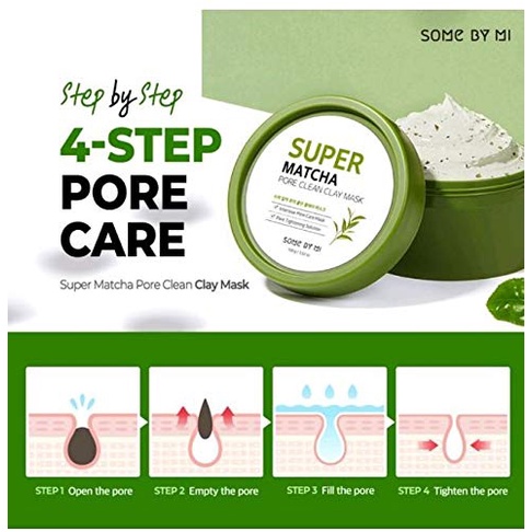 SOME BY MI Mặt Nạ Đất Sét Trà Xanh Làm Sạch Lỗ Chân Lông 100g